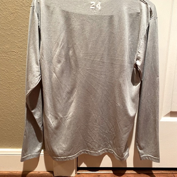 NIKE UNIV OF OKLAHOMA GRAY FIT DRY. Size small. Long sleeve. Like new! - Picture 2 of 7